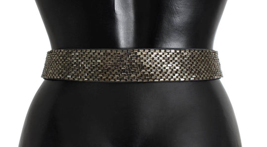 Dolce & Gabbana Verzierter breiter Taillengürtel mit Pailletten - Léoré
