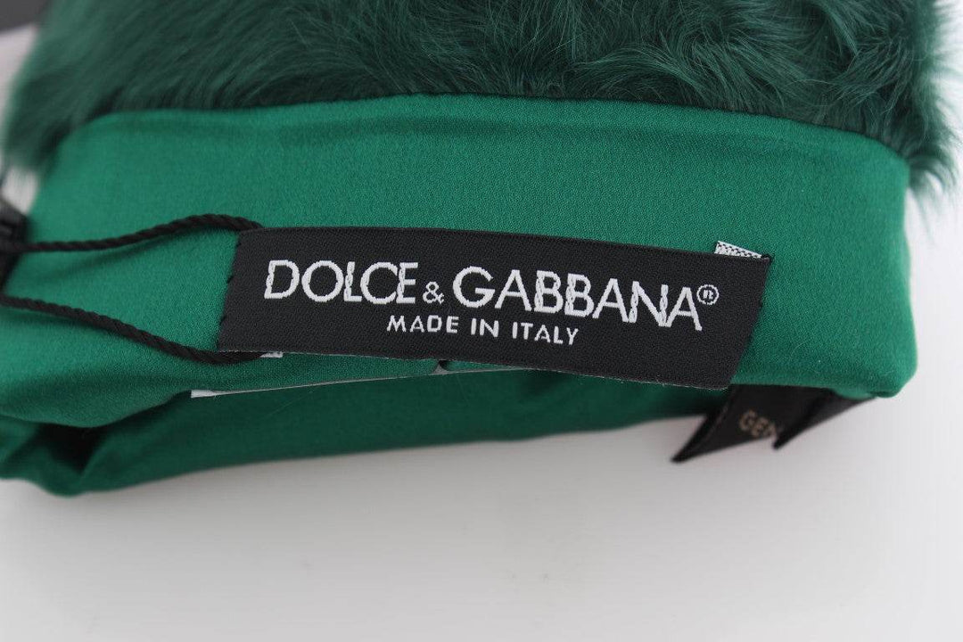 Dolce & Gabbana Elegante Lederhandschuhe in Ellenbogenlänge - Léoré
