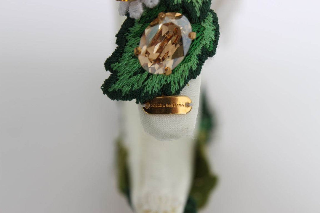 Dolce & Gabbana Sonnenblumen-Kristall-Luxus-Stirnband - Léoré
