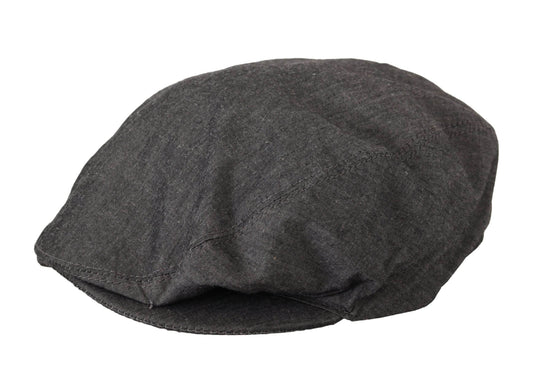 Dolce & Gabbana Eleganter grauer Newsboy-Hut - Léoré