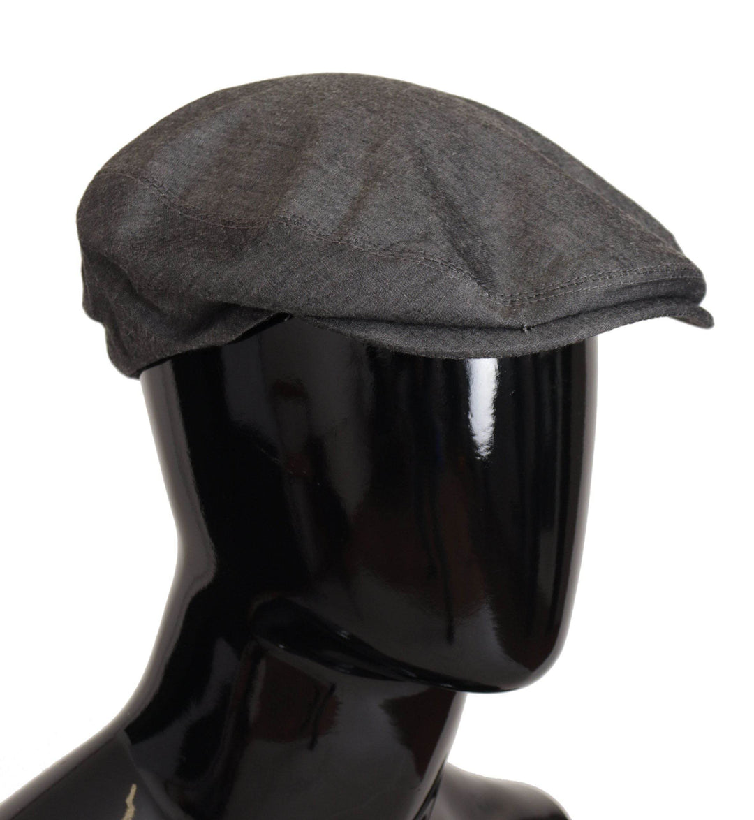 Dolce & Gabbana Eleganter grauer Newsboy-Hut - Léoré