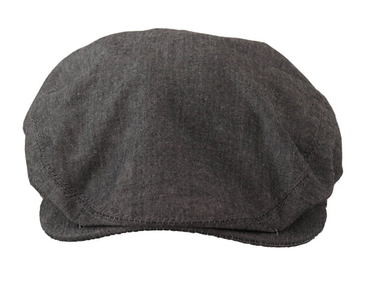 Dolce & Gabbana Eleganter grauer Newsboy-Hut - Léoré