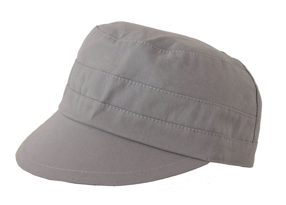 Dolce & Gabbana Elegante graue Newsboy-Mütze - Klassisches Accessoire - Léoré