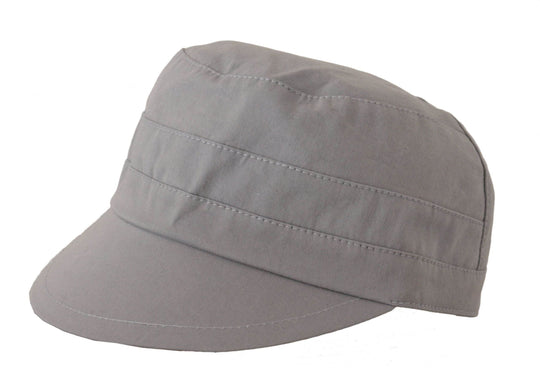 Dolce & Gabbana Elegante graue Newsboy-Mütze - Klassisches Accessoire - Léoré