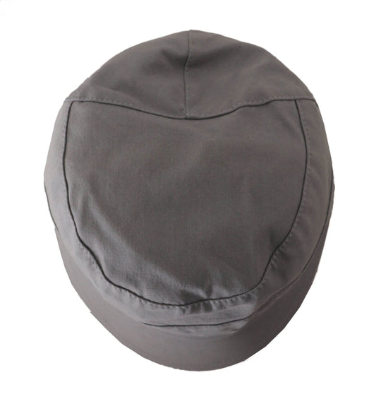 Dolce & Gabbana Elegante graue Newsboy-Mütze - Klassisches Accessoire - Léoré