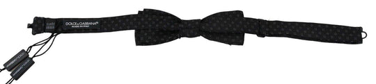 Dolce & Gabbana Elegante schwarze Seidenfliege für Männer - Léoré