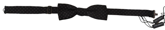 Dolce & Gabbana Elegante schwarze Seidenfliege für Männer - Léoré