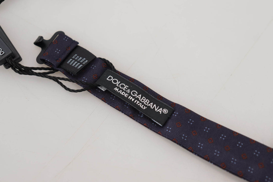 Dolce & Gabbana Elegante gemusterte Seidenfliege - Léoré