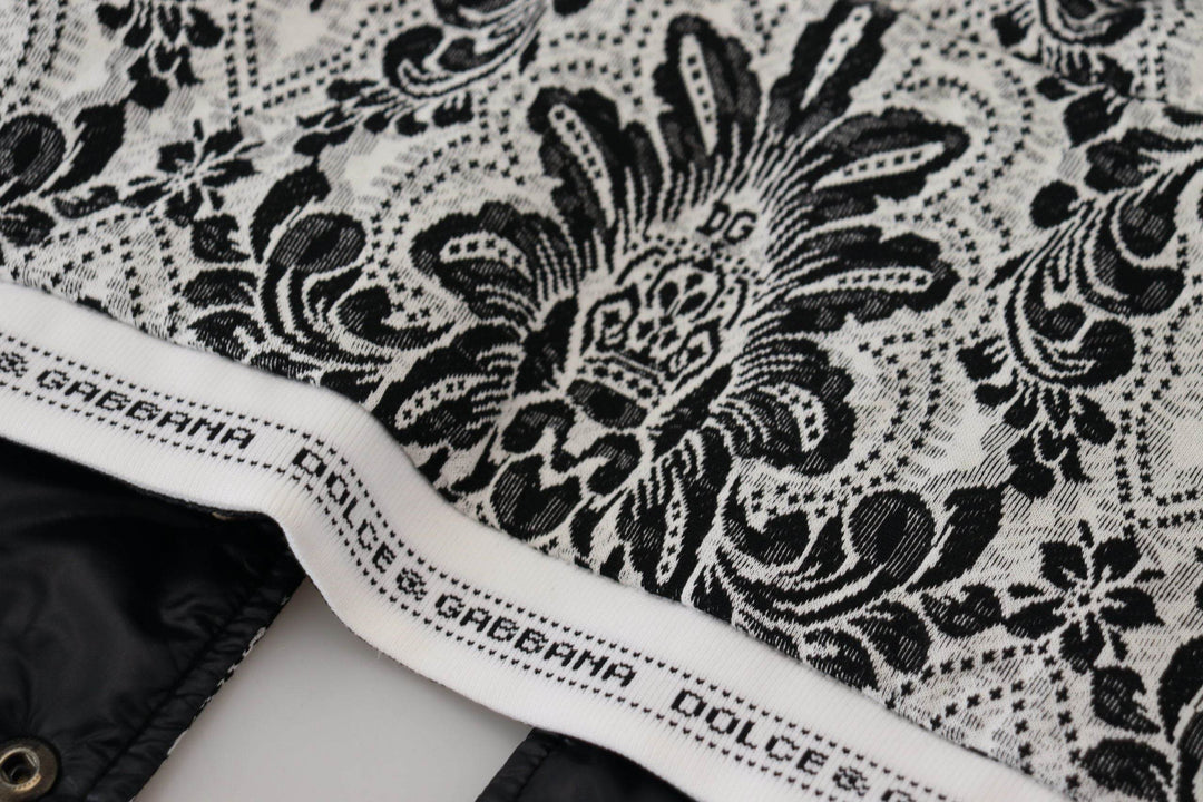 Dolce & Gabbana Eleganter floraler Baumwoll-Ganzkopf-Wickelhut - Léoré