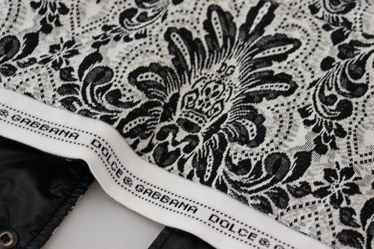 Dolce & Gabbana Eleganter floraler Baumwoll-Ganzkopf-Wickelhut - Léoré