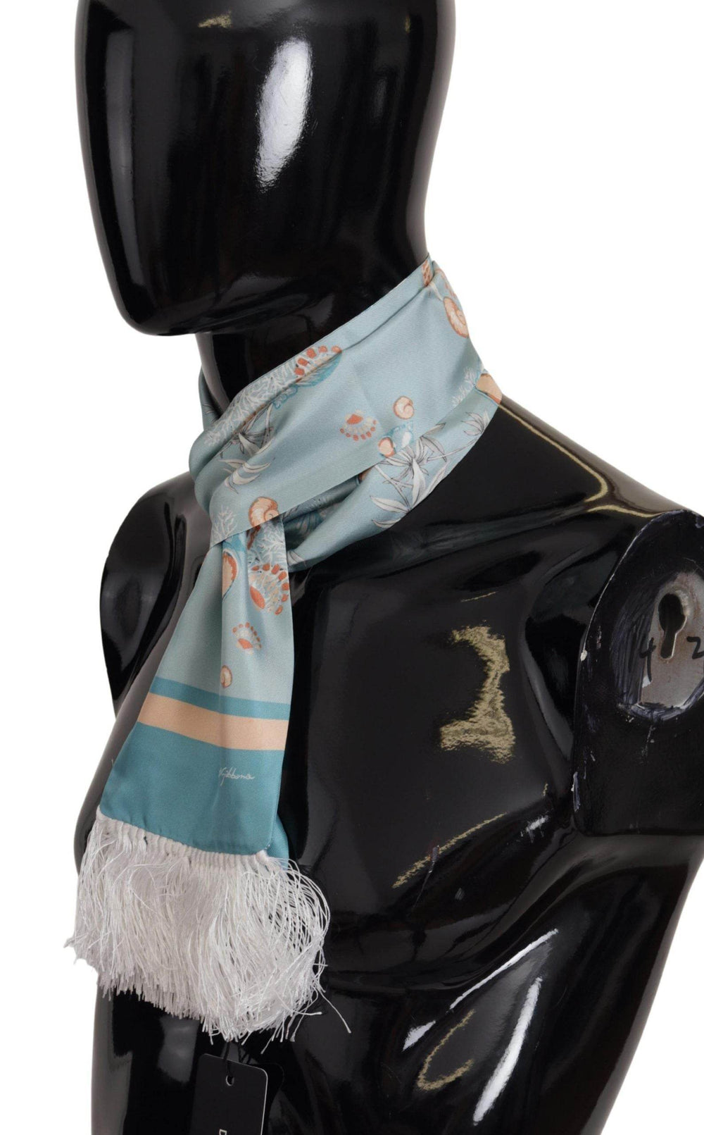 Dolce & Gabbana Eleganter Seidenschal mit Muschelmotiv - Léoré