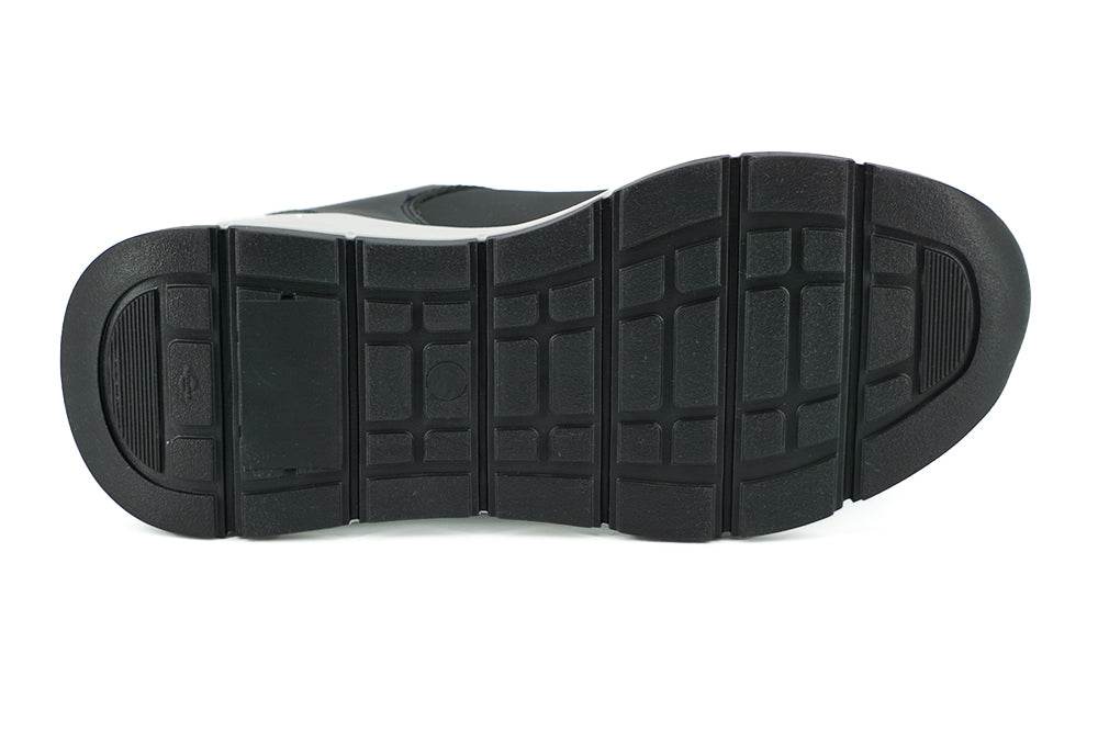 Versace Elegante monochrome Leder-Sneakers - Léoré