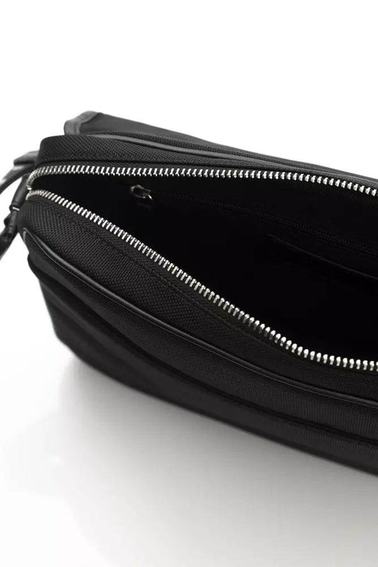 Cerruti 1881 Schwarze Nylon Herren Messenger Bag - Léoré