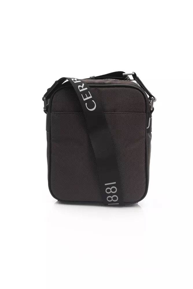 Cerruti 1881 Braunes Nylon Herren Messenger Bag - Léoré