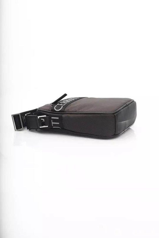 Cerruti 1881 Braunes Nylon Herren Messenger Bag - Léoré