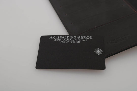A.G. Spalding & Bros Elegante Leder-Reisepass-Brieftasche - Unverzichtbar auf Reisen - Léoré