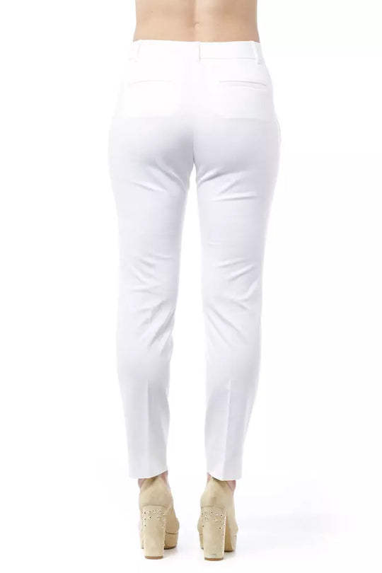 Peserico Schicke Hose mit hoher Taille und Zigarettenbein