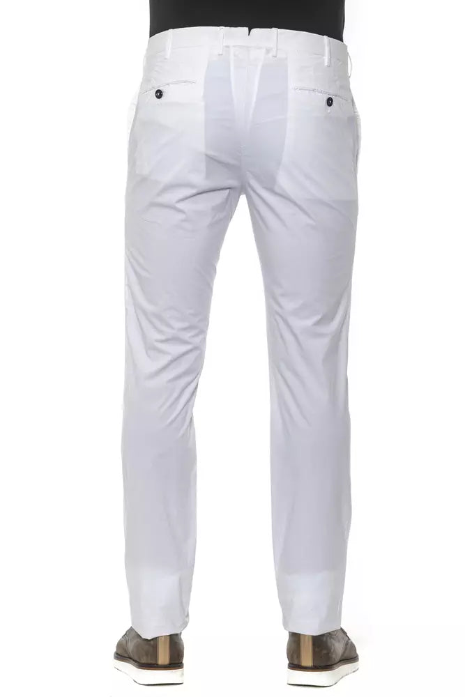 PT Torino Weiß Baumwolle Männer Hose