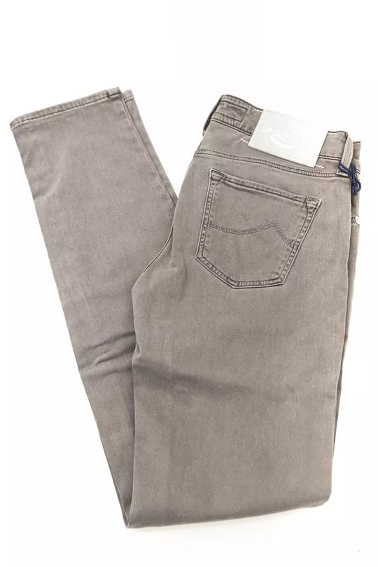 Jacob Cohen Graue Baumwolle Frauen Jeans