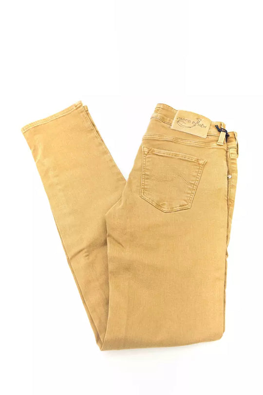 Jacob Cohen Beige Baumwolle Frauen Jeans