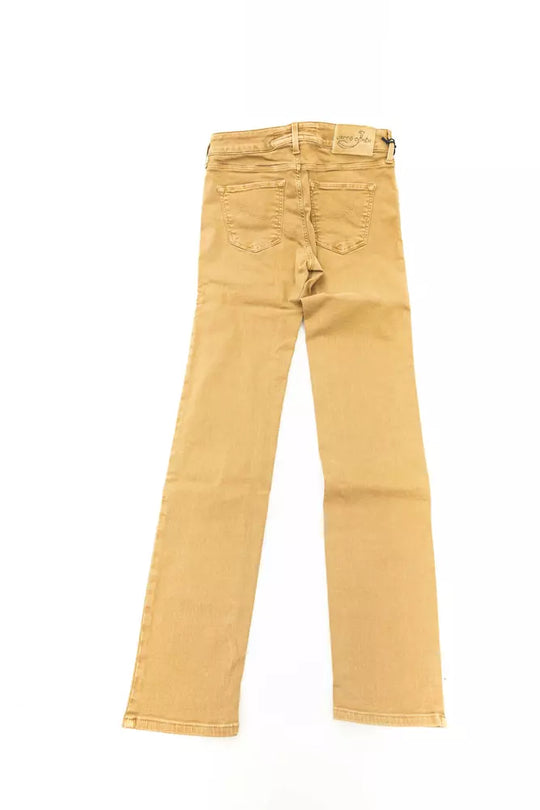 Jacob Cohen Beige Baumwolle Frauen Jeans