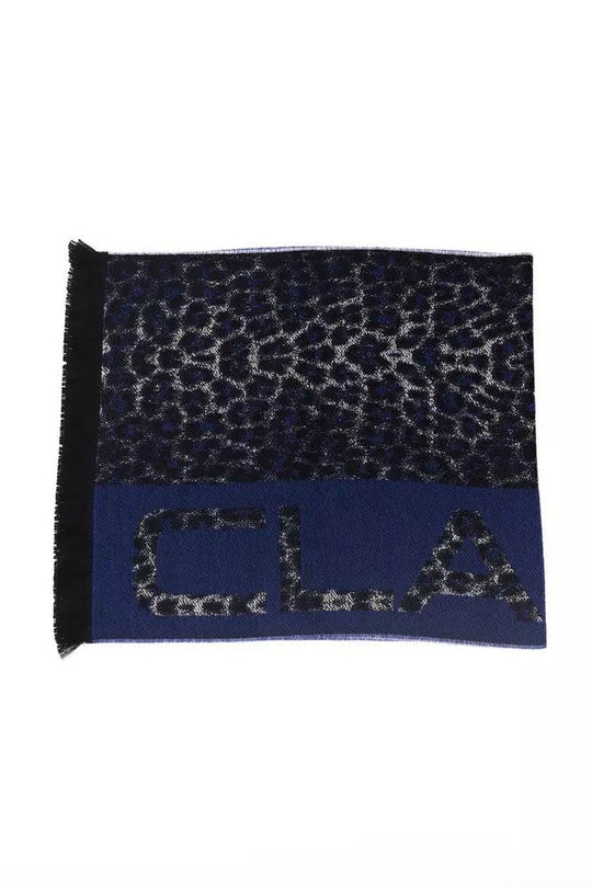 Cavalli Class Blauer Wollschal für Männer - Léoré