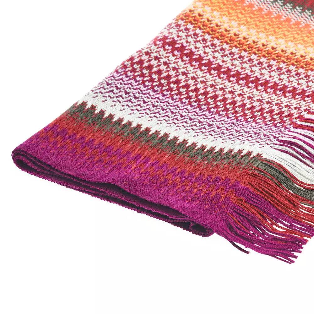 Missoni Multicolor Wolle Männer Schal - Léoré