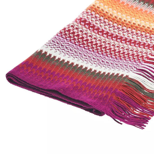Missoni Multicolor Wolle Männer Schal - Léoré