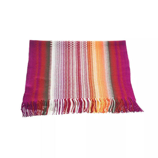Missoni Multicolor Wolle Männer Schal - Léoré
