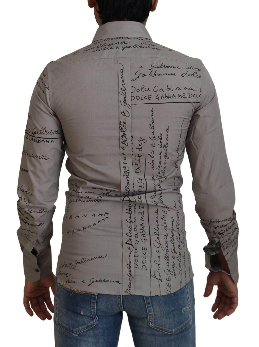Dolce & Gabbana Elegantes Slim Fit Baumwollhemd - Léoré