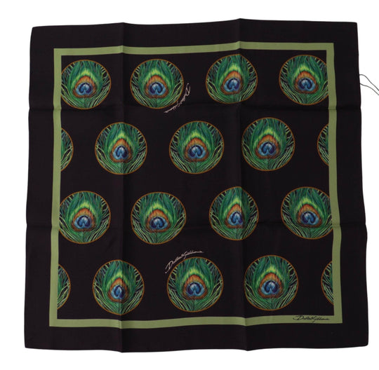 Dolce & Gabbana Eleganter quadratischer Seidenschal Wrap - Léoré