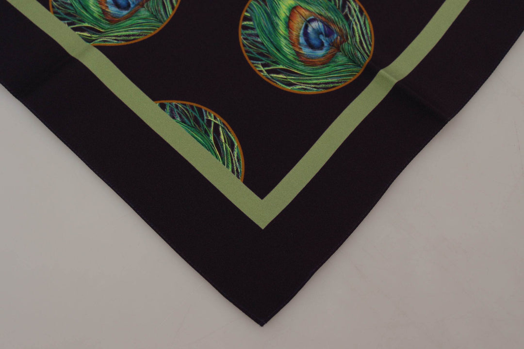 Dolce & Gabbana Eleganter quadratischer Seidenschal Wrap - Léoré