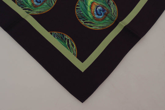 Dolce & Gabbana Eleganter quadratischer Seidenschal Wrap - Léoré