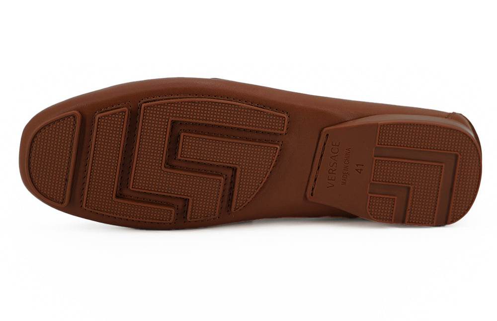 Versace Elegante Loafers aus Leder mit Medusa-Prägung - Léoré