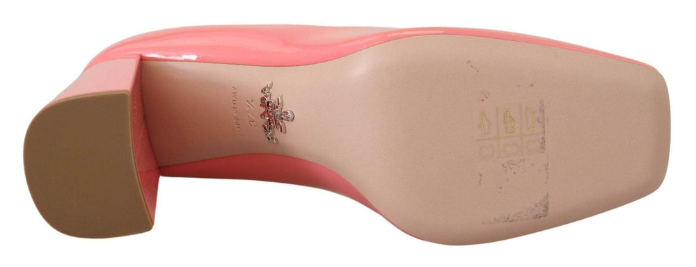 Prada Elegante rosa Absätze mit quadratischer Spitze - Léoré