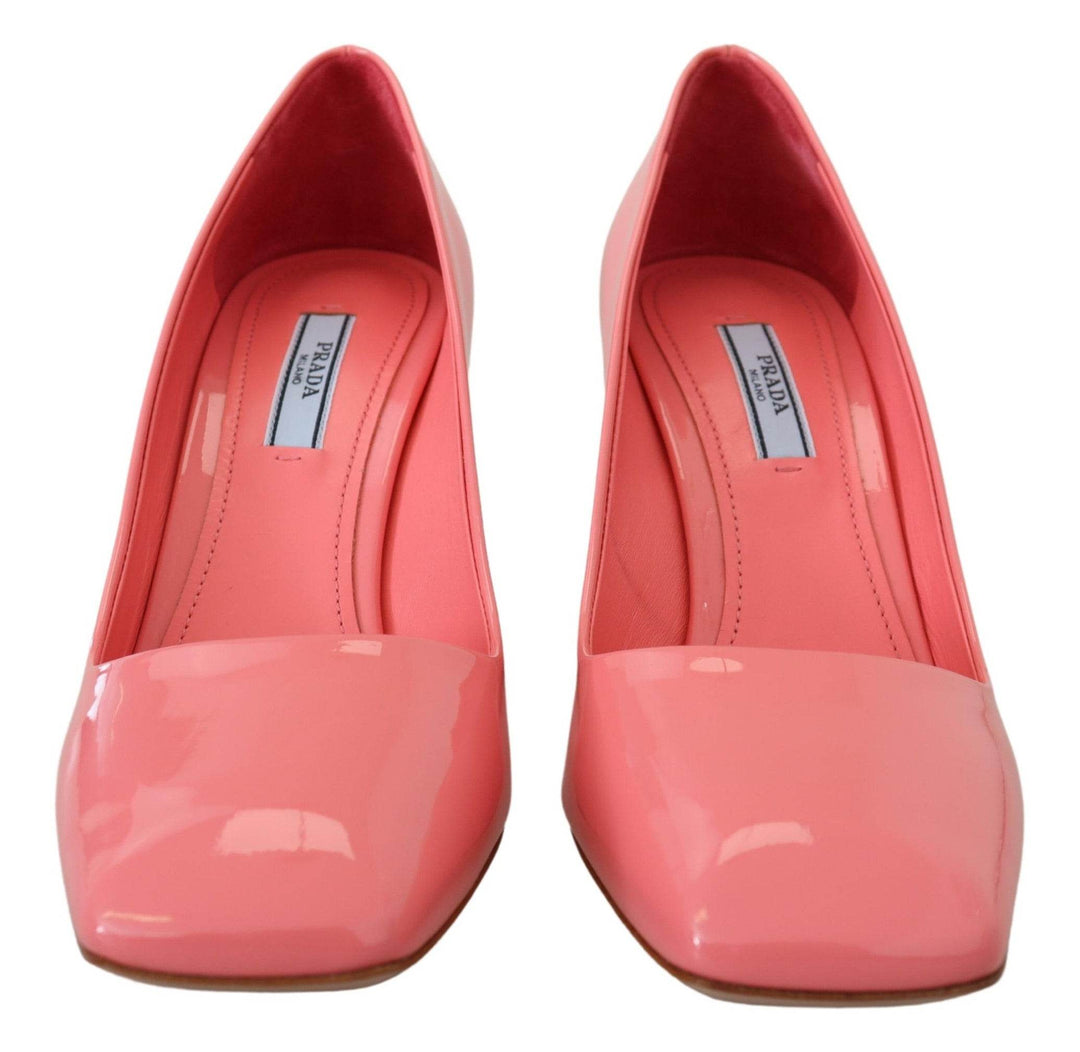 Prada Elegante rosa Absätze mit quadratischer Spitze - Léoré