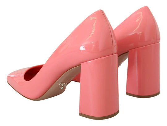 Prada Elegante rosa Absätze mit quadratischer Spitze - Léoré