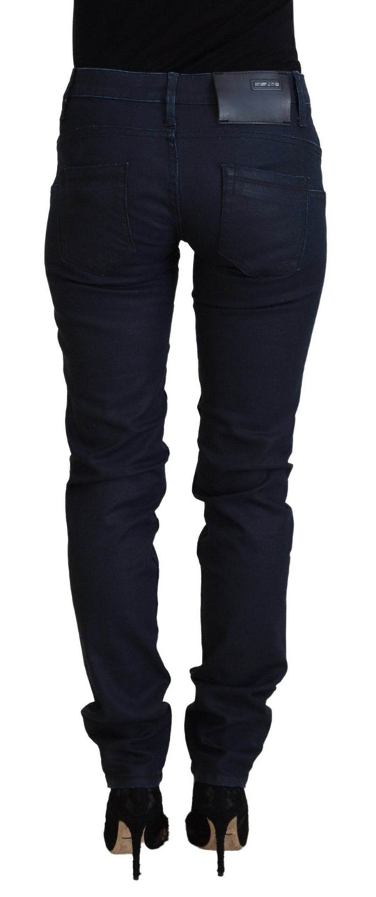 Acht Schicke Skinny Denim Extravaganza mit niedriger Taille - Léoré