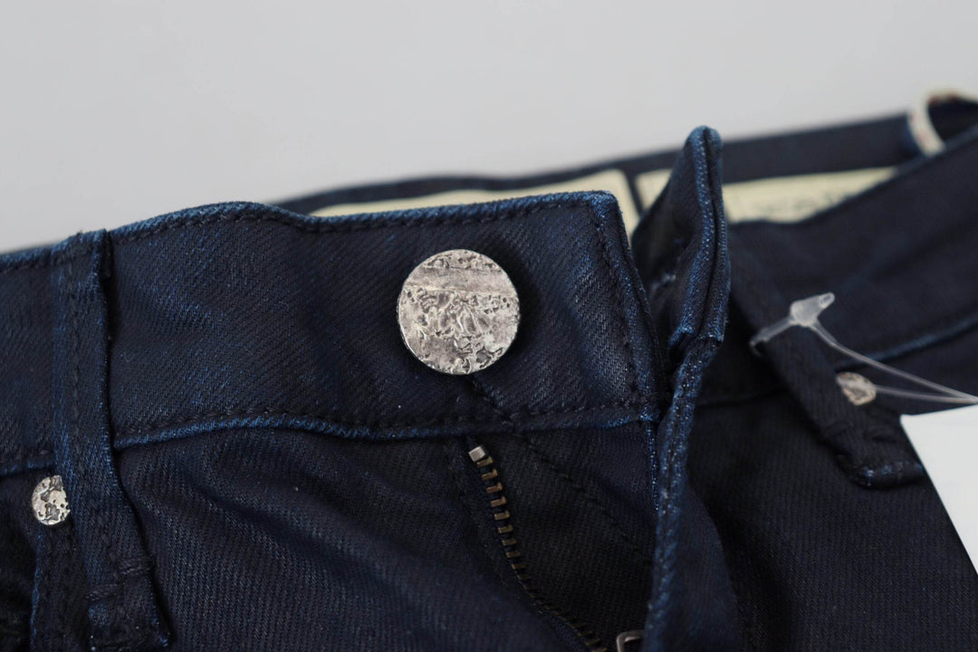 Acht Schicke Skinny Denim Extravaganza mit niedriger Taille - Léoré