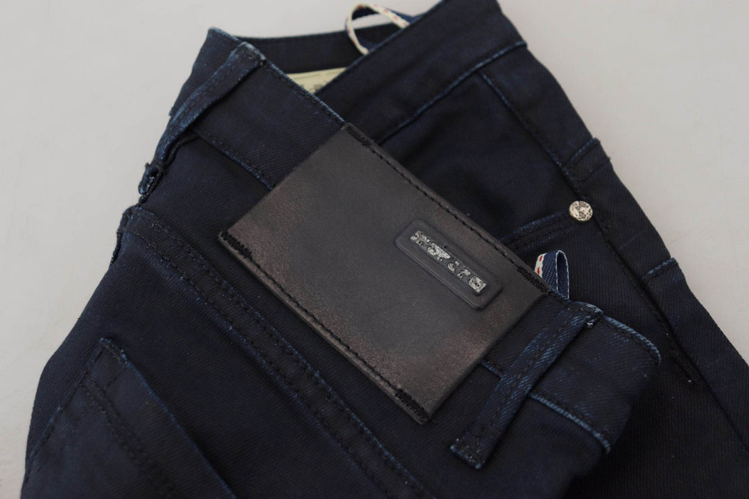 Acht Schicke Skinny Denim Extravaganza mit niedriger Taille - Léoré