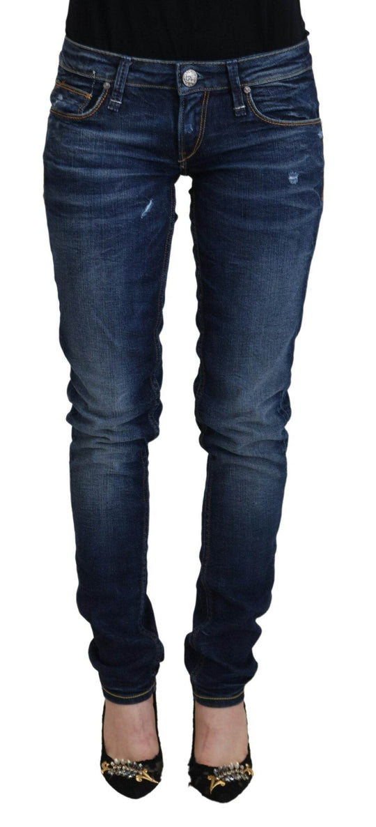 Acht Schicke Designer-Skinny-Jeans mit niedriger Taille - Léoré