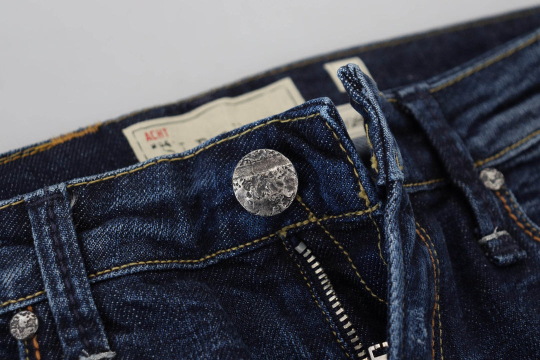 Acht Schicke Designer-Skinny-Jeans mit niedriger Taille - Léoré