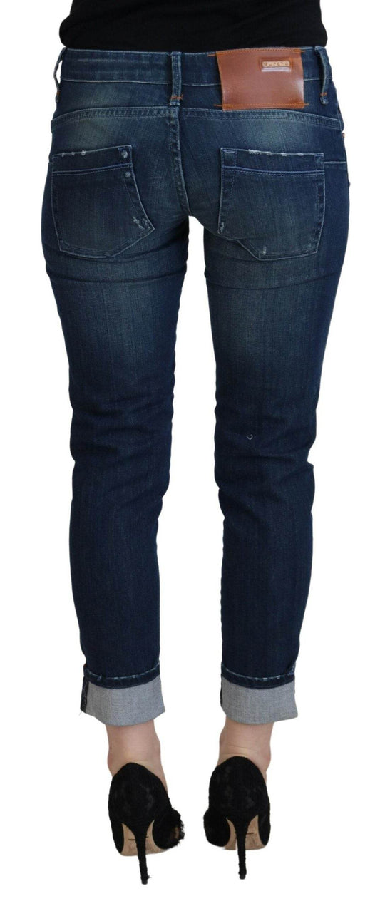 Acht Schicke Slim Fit Jeans mit niedriger Taille - Léoré