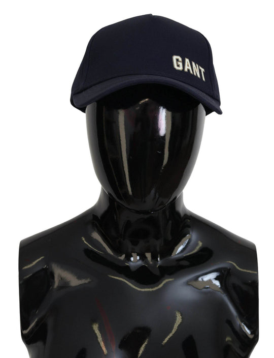 Gant Elegante Baseballmütze aus blauer Baumwolle - Léoré