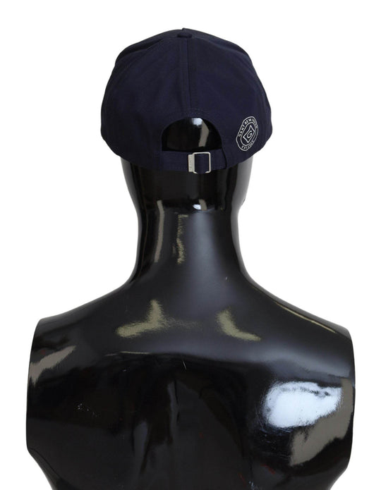 Gant Elegante Baseballmütze aus blauer Baumwolle - Léoré