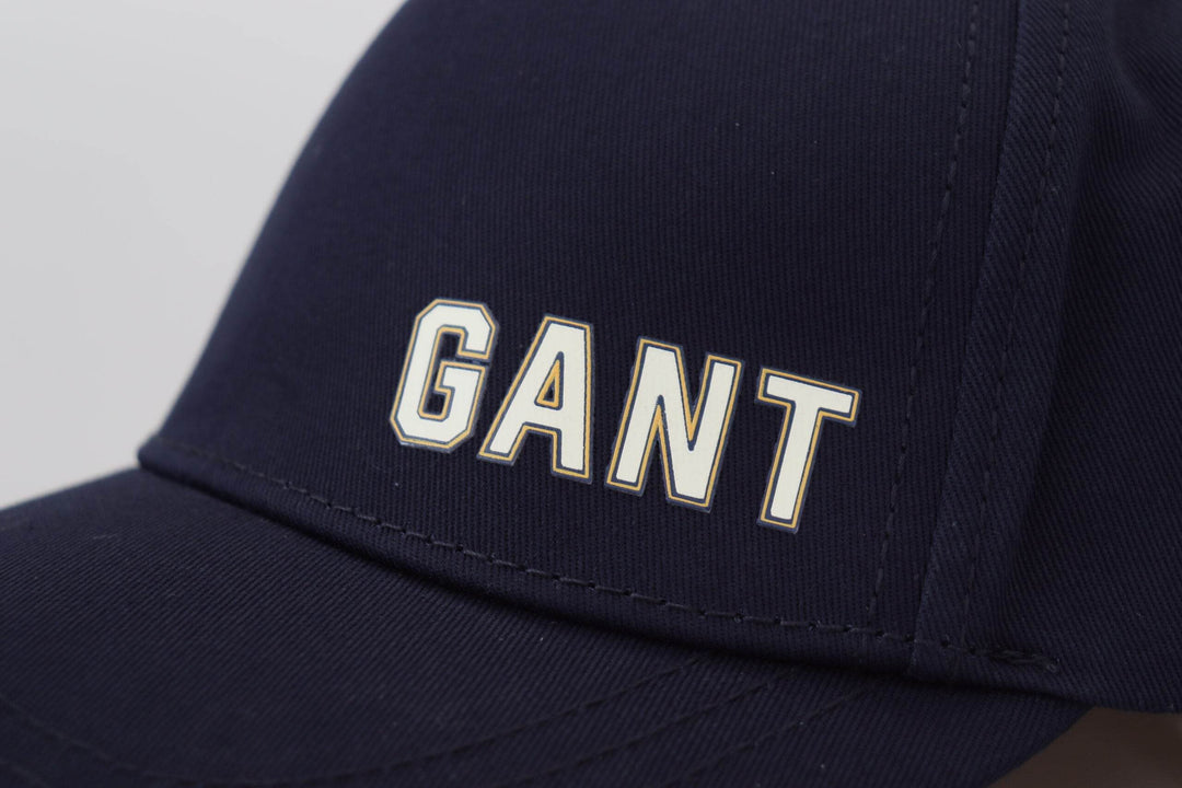 Gant Elegante Baseballmütze aus blauer Baumwolle - Léoré