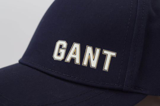 Gant Elegante Baseballmütze aus blauer Baumwolle - Léoré