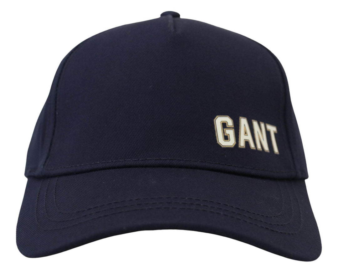 Gant Elegante Baseballmütze aus blauer Baumwolle - Léoré