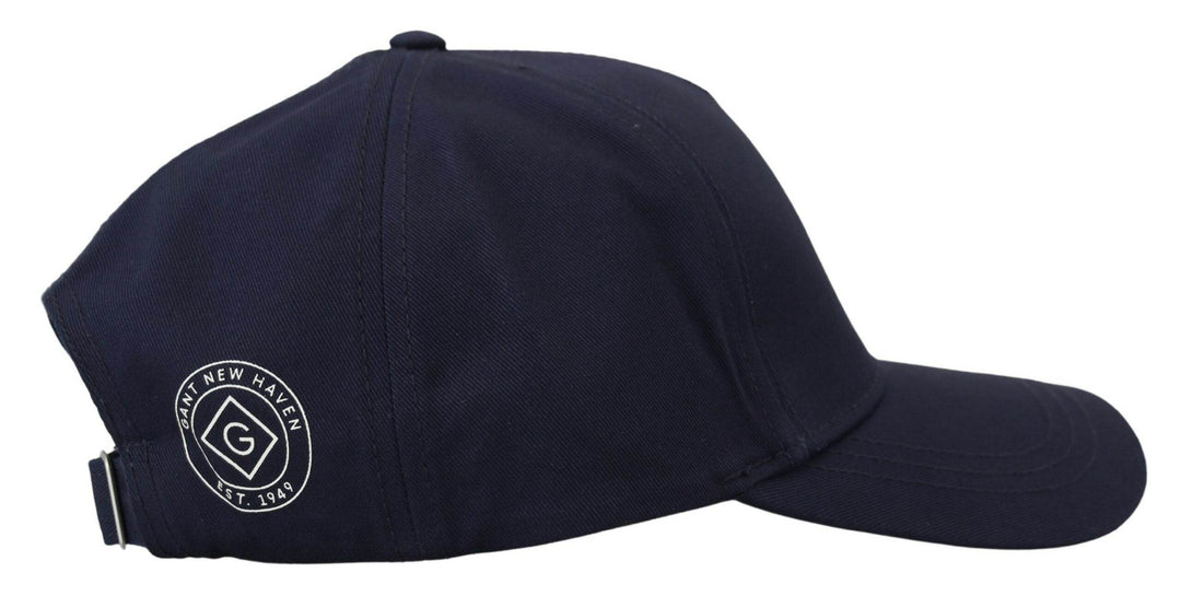 Gant Elegante Baseballmütze aus blauer Baumwolle - Léoré