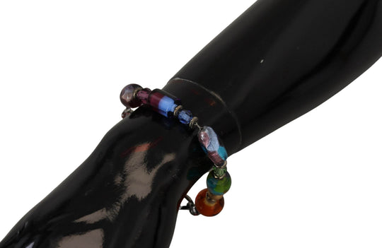 Dolce & Gabbana Multicolor Perlen Silber Kette Armband - Léoré